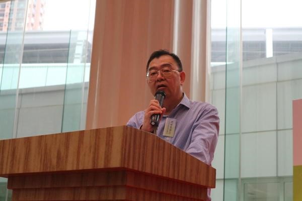 雲通科技董事、副總經理符俊傑主持揭幕致詞